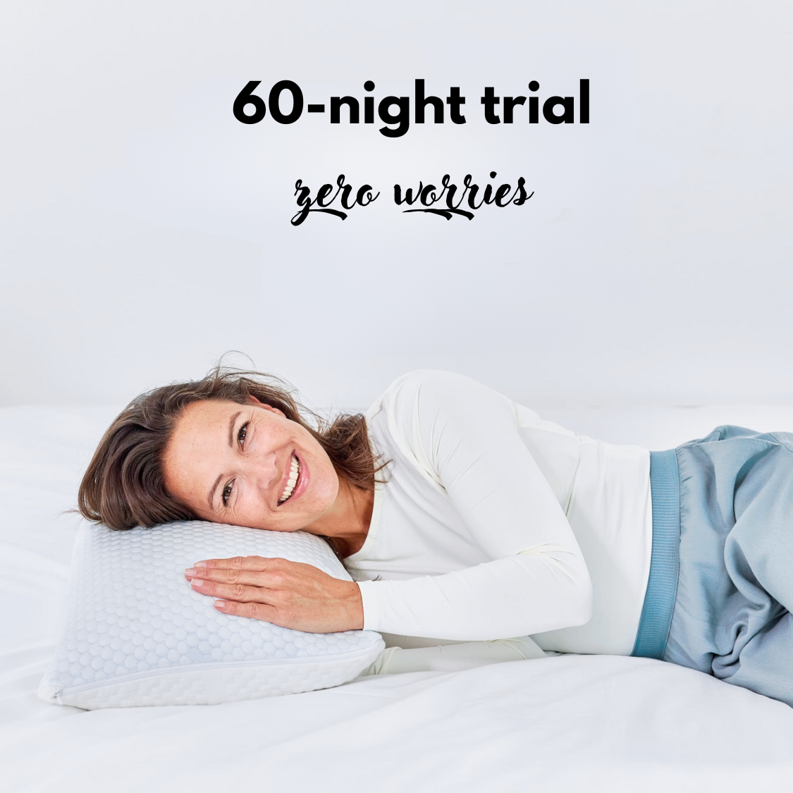 Ryvolabs Side-sleeper Pillow - Customizable Thickness