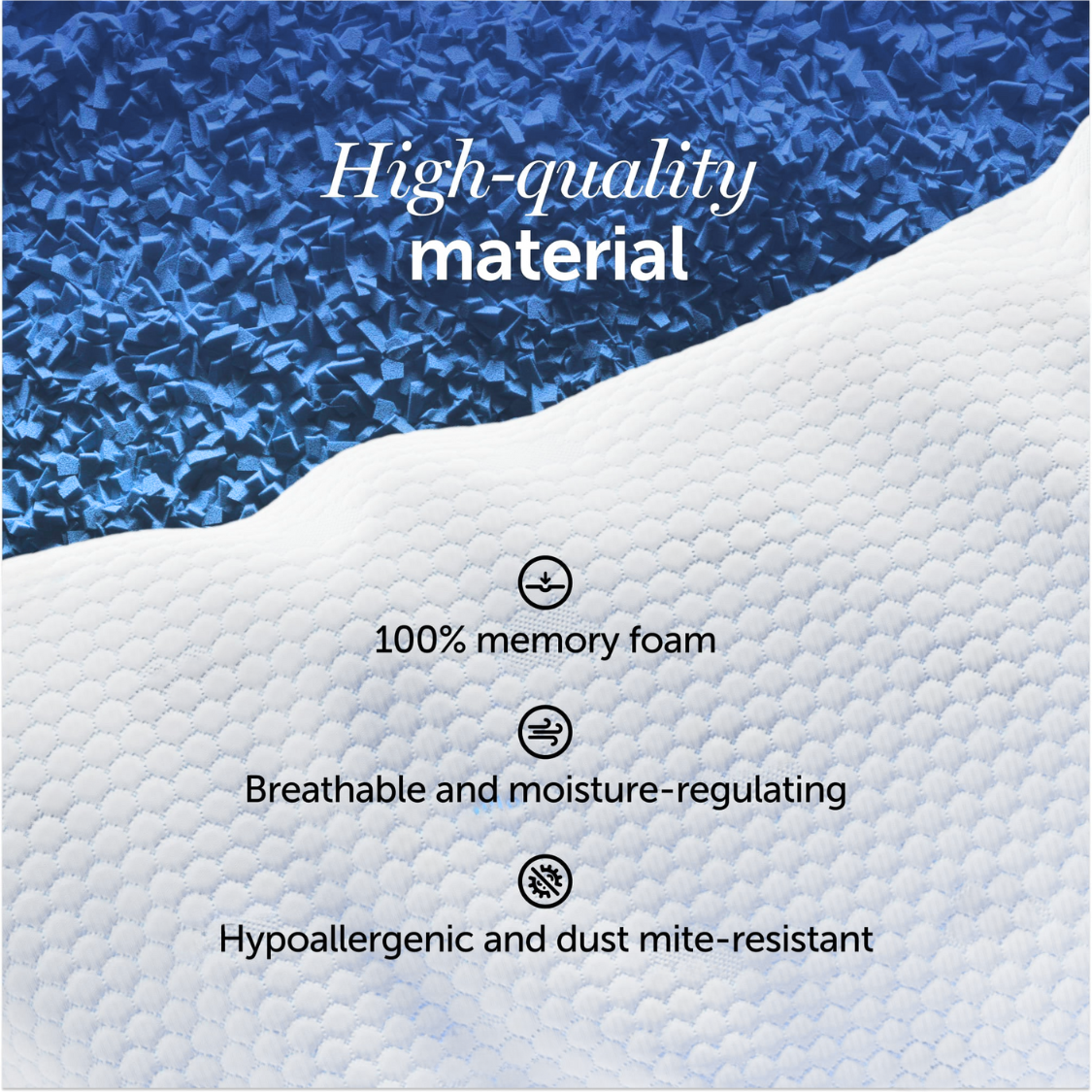 Ryvolabs Side-sleeper Pillow - Customizable Thickness